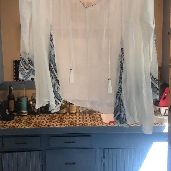 Anthropologie Love Sam top - Picture 4 of 7